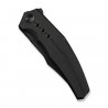 Nóż składany WeKnife Kyklos Black Titanium, Black Stonewashed M390 (WE23086-1)