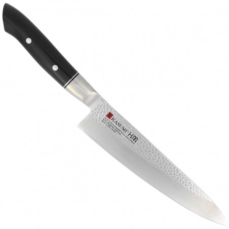 Kasumi H.M. Chef 200mm kuty japoński nóż szefa, stal młotkowana VG10 (78020) Kasumi H.M. Chef 200mm kuty japoński nóż szefa, stal młotkowana VG10 (78020)