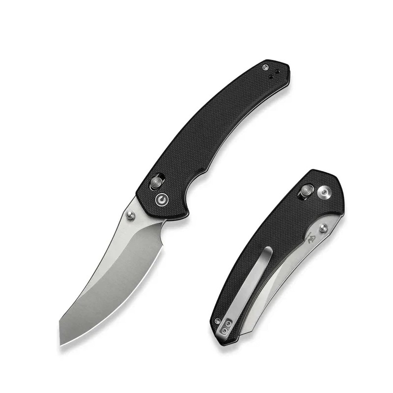 Nóż składany Civivi Sixgill Black G10, Satin Nitro-V by Gavko Knives (C24050-1)