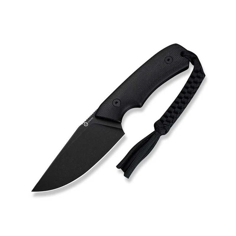 Nóż Civivi Gander Black Canvas Micarta, Black Stonewashed 14C28N by Matt Gentry (C24058B-2)