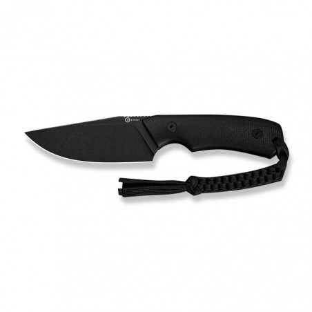 Nóż Civivi Gander Black Canvas Micarta, Black Stonewashed 14C28N by Matt Gentry (C24058B-2)