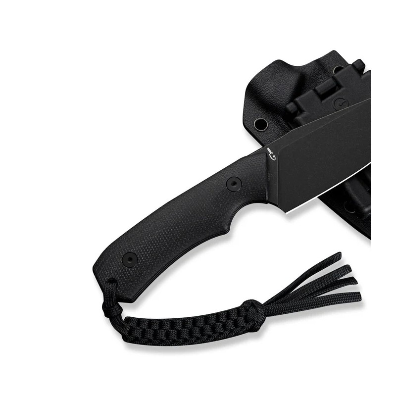 Nóż Civivi Gander Black Canvas Micarta, Black Stonewashed 14C28N by Matt Gentry (C24058B-2)