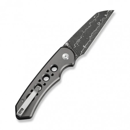 Nóż składany Civivi Pragma Prime Gray Aluminium, Damascus (C24067-DS1)