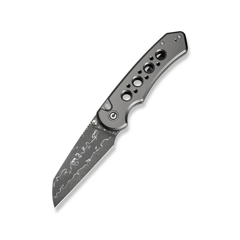 Nóż składany Civivi Pragma Prime Gray Aluminium, Damascus (C24067-DS1)