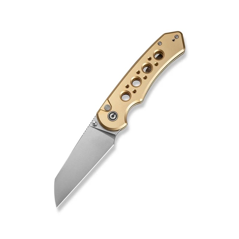Nóż składany Civivi Pragma Prime Champagne Aluminium, Satin 14C28N (C24067-3)