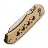 Nóż składany Civivi Pragma Prime Champagne Aluminium, Satin 14C28N (C24067-3)
