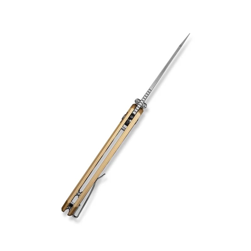 Nóż składany Civivi Pragma Prime Champagne Aluminium, Satin 14C28N (C24067-3)