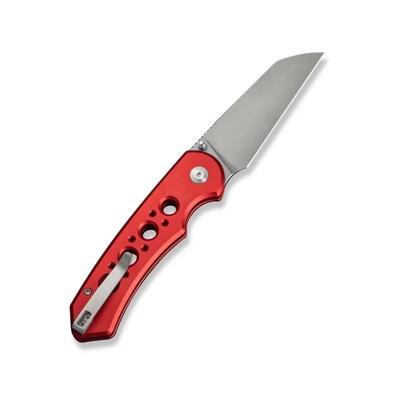 Nóż składany Civivi Pragma Prime Red Aluminium, Stonewashed 14C28N (C24067-2)