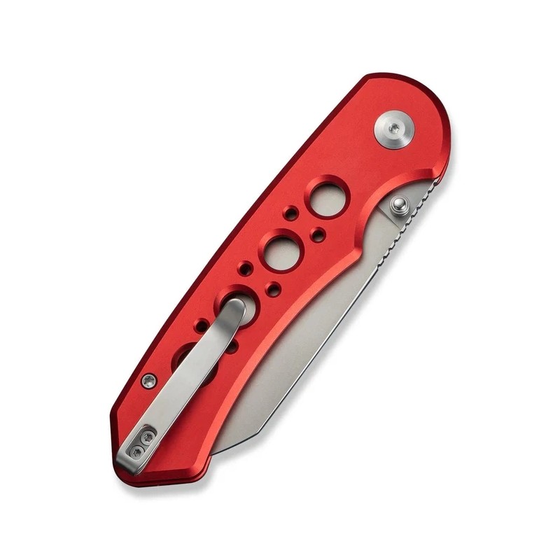 Nóż składany Civivi Pragma Prime Red Aluminium, Stonewashed 14C28N (C24067-2)