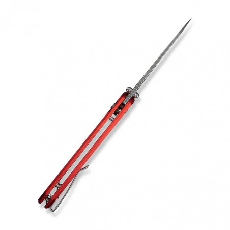 Nóż składany Civivi Pragma Prime Red Aluminium, Stonewashed 14C28N (C24067-2) Nóż składany Civivi Pragma Prime Red Aluminium, Stonewashed 14C28N (C24067-2)