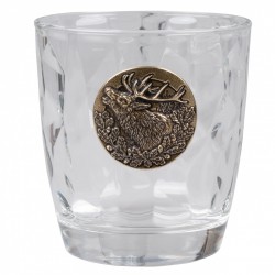 Szklanki do whisky Golden Fox Diamond zdobione odlewanym...