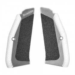 Długie okładziny Toni System do pistoletów CZ srebrne