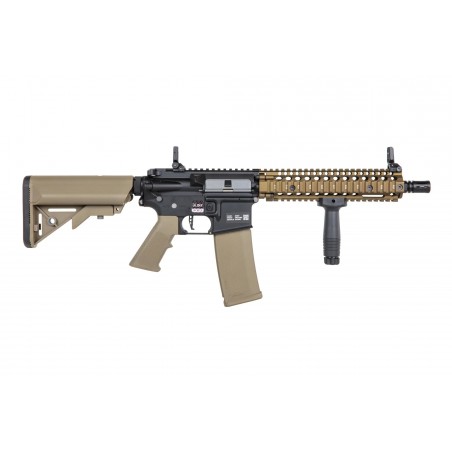 Karabinek ASG Specna Arms Daniel Defense® MK18 SA-P19 Prime™ Aster II ETU z silnikiem bezszczotkowym Chaos Bronze Karabinek ASG Specna Arms Daniel Defense® MK18 SA-P19 Prime™ Aster II ETU z silnikiem bezszczotkowym Chaos Bronze