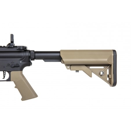 Karabinek ASG Specna Arms Daniel Defense® MK18 SA-P19 Prime™ Aster II ETU z silnikiem bezszczotkowym Chaos Bronze Karabinek ASG Specna Arms Daniel Defense® MK18 SA-P19 Prime™ Aster II ETU z silnikiem bezszczotkowym Chaos Bronze