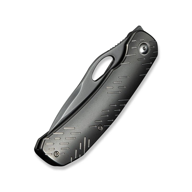Nóż składany WeKnife Inmate Gray Titanium, Polished Gray CPM 20CV by Jerad Neeve (WE23096B-4)