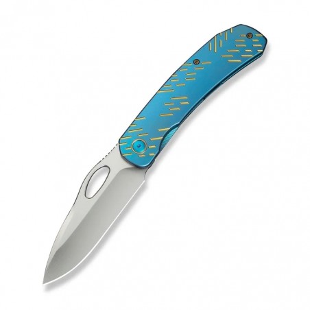 Nóż składany WeKnife Inmate Blue Titanium, Satin CPM 20CV by Jerad Neeve (WE23096B-3) Nóż składany WeKnife Inmate Blue Titanium, Satin CPM 20CV by Jerad Neeve (WE23096B-3)