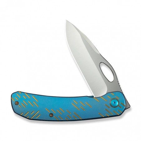 Nóż składany WeKnife Inmate Blue Titanium, Satin CPM 20CV by Jerad Neeve (WE23096B-3) Nóż składany WeKnife Inmate Blue Titanium, Satin CPM 20CV by Jerad Neeve (WE23096B-3)