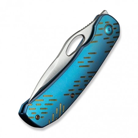 Nóż składany WeKnife Inmate Blue Titanium, Satin CPM 20CV by Jerad Neeve (WE23096B-3) Nóż składany WeKnife Inmate Blue Titanium, Satin CPM 20CV by Jerad Neeve (WE23096B-3)