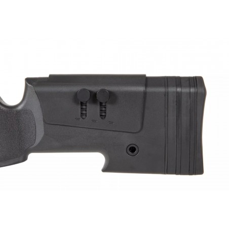 Replika karabinu wyborowego SA-S02 CORE™ z lunetą i dwójnogiem - czarna Replika karabinu wyborowego SA-S02 CORE™ z lunetą i dwójnogiem - czarna