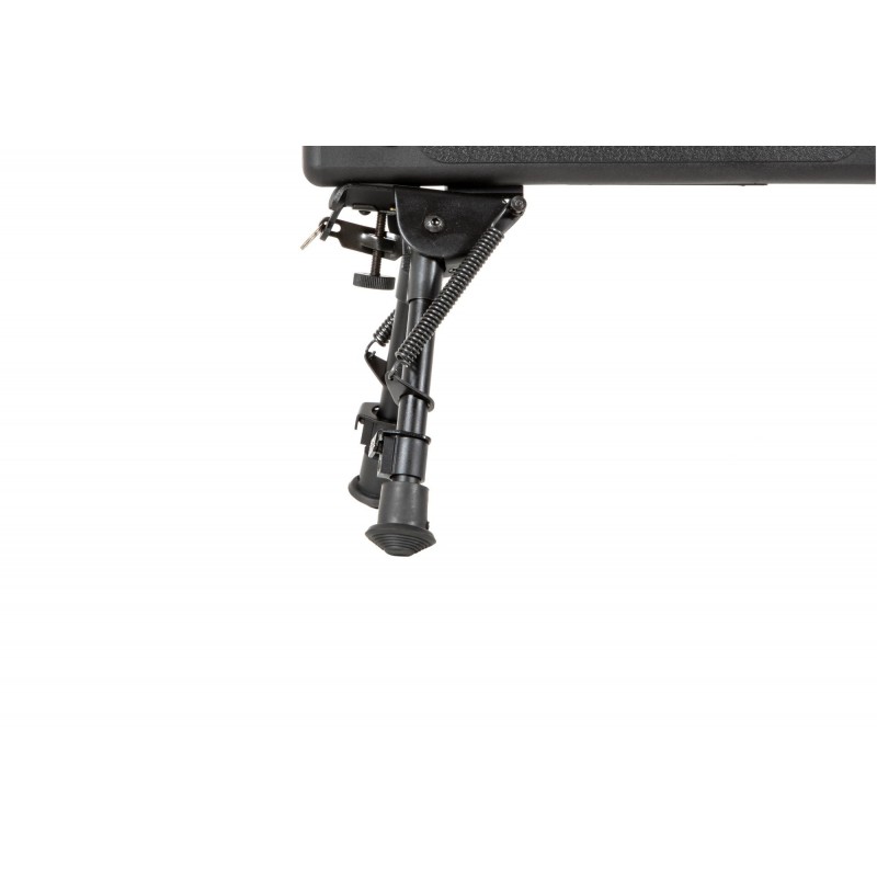 Replika karabinu wyborowego SA-S03 CORE™ z lunetą i dwójnogiem - czarna