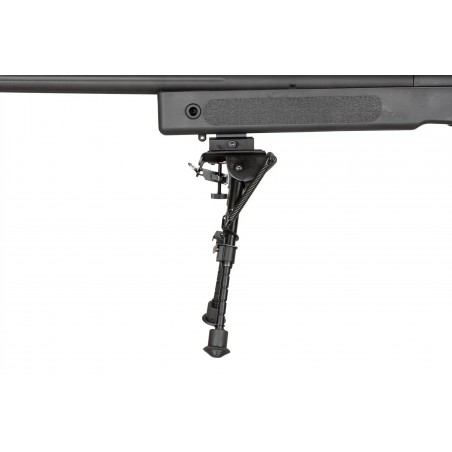 Replika karabinu wyborowego SA-S02 CORE™ High Velocity z lunetą i dwójnogiem - Czarna Replika karabinu wyborowego SA-S02 CORE™ High Velocity z lunetą i dwójnogiem - Czarna