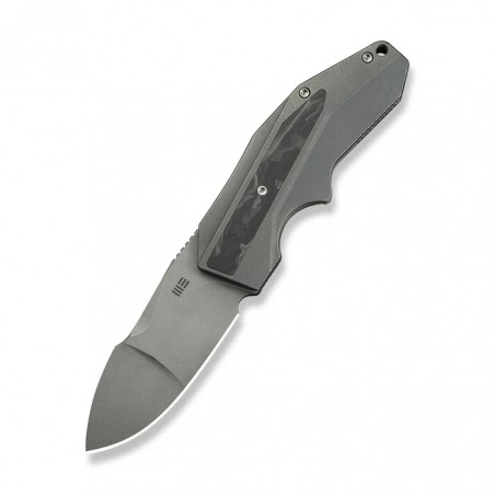 Nóż składany WeKnife Coral SLT Gray Titanium/Marble Carbon Fiber, Gray Stonewashed 20CV by Gustavo T. Cecchini (WE24044-2) Nóż składany WeKnife Coral SLT Gray Titanium/Marble Carbon Fiber, Gray Stonewashed 20CV by Gustavo T. Cecchini (WE24044-2)