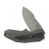Nóż składany WeKnife Coral SLT Gray Titanium/Marble Carbon Fiber, Gray Stonewashed 20CV by Gustavo T. Cecchini (WE24044-2)