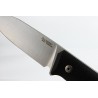 Nóż LionSteel Bushcraft G10 Black, Satin Blade (B35 GBK)