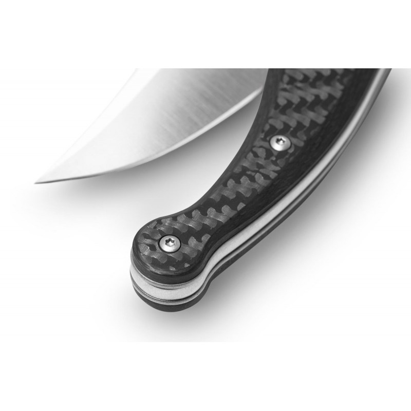 Nóż składany LionSteel Gitano Carbon Fibre, Satin Blade (GT01 CF)
