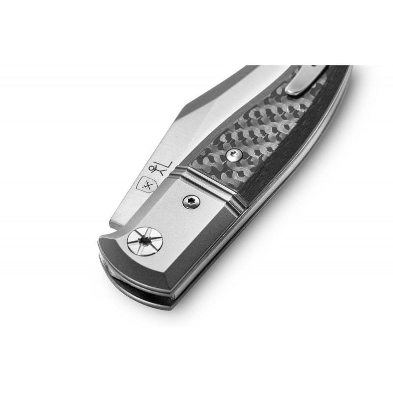 Nóż składany LionSteel Gitano Carbon Fibre, Satin Blade (GT01 CF)