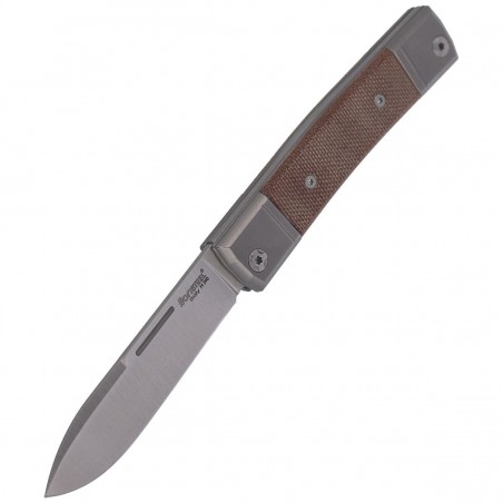 Nóż składany LionSteel bestMAN Natural Micarta, Drop Blade (BM2 CVN) Nóż składany LionSteel bestMAN Natural Micarta, Drop Blade (BM2 CVN)