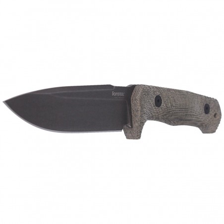 Nóż LionSteel Tactical Green Canvas Micarta, PVD / Stone Washed Niolox by Molletta (T5B CVG) Nóż LionSteel Tactical Green Canvas Micarta, PVD / Stone Washed Niolox by Molletta (T5B CVG)