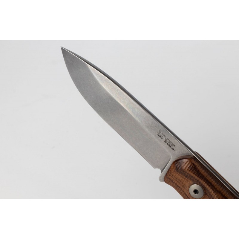 Nóż LionSteel Bushcraft Santos Wood, Stone Washed Sleipner by Molletta (B41 ST)