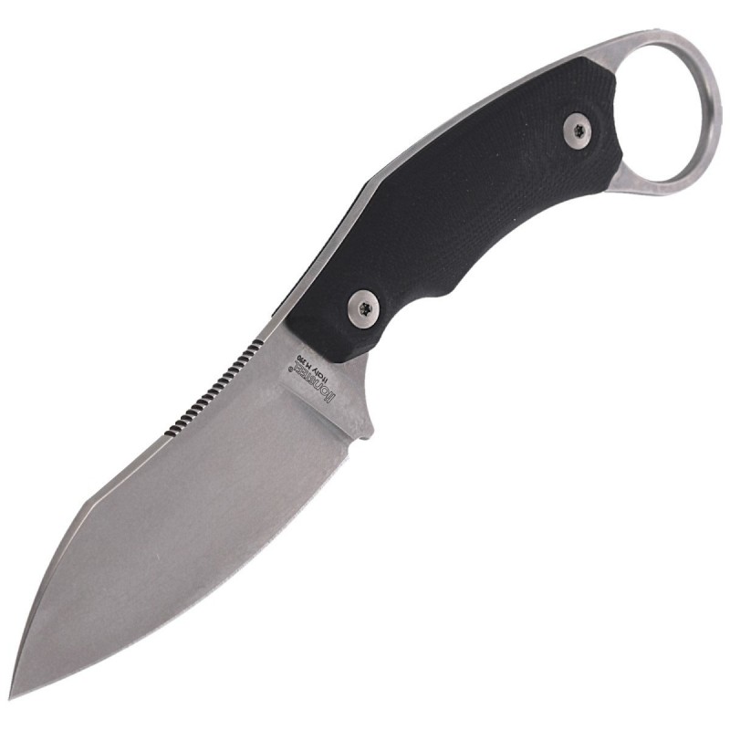 Nóż LionSteel H1 G10 Black, Stonewashed M390 by Tommaso Rumici (H1 GBK)