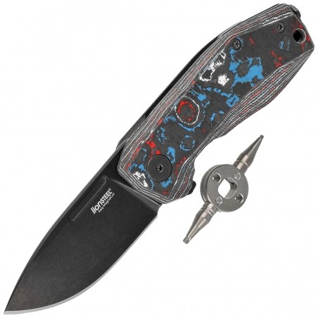 Nóż składany LionSteel Nano Nebula Fat Carbon, Old Black MagnaCut (NA01 NB) Nóż składany LionSteel Nano Nebula Fat Carbon, Old Black MagnaCut (NA01 NB)
