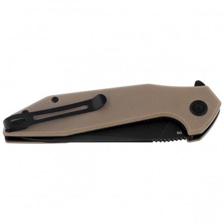 Nóż składany Kubey Nova Tan G10, Blackwashed D2 (KU117K) Nóż składany Kubey Nova Tan G10, Blackwashed D2 (KU117K)