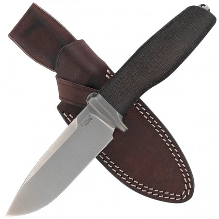 Nóż LionSteel Acha Green Burlap Micarta, Satin M390 by Molletta (AH BLG) Nóż LionSteel Acha Green Burlap Micarta, Satin M390 by Molletta (AH BLG)