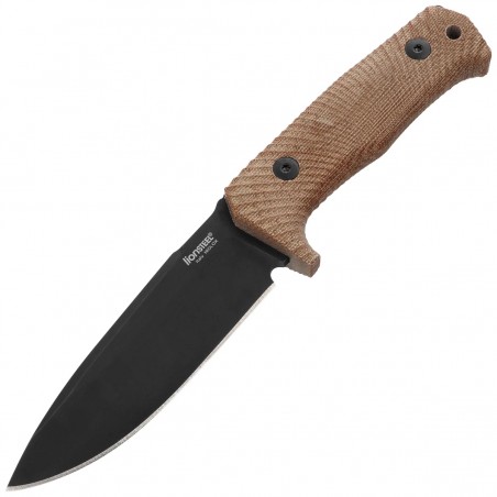 Nóż LionSteel Tactical Natural Canvas Micarta, Black Stonewashed Niolox by Molletta (T5B CVN) Nóż LionSteel Tactical Natural Canvas Micarta, Black Stonewashed Niolox by Molletta (T5B CVN)