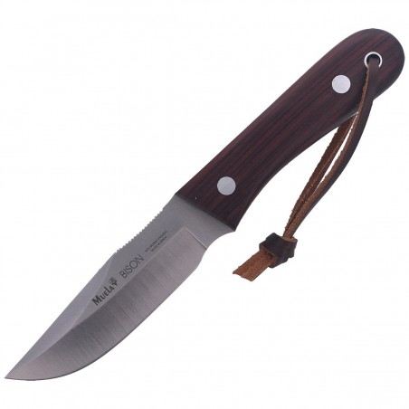 Nóż Muela Bison-9NL Palisander Wood, Satin X50CrMoV15 Nóż Muela Bison-9NL Palisander Wood, Satin X50CrMoV15