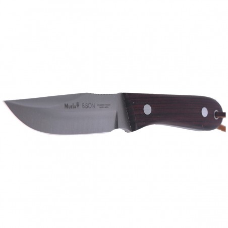 Nóż Muela Bison-9NL Palisander Wood, Satin X50CrMoV15 Nóż Muela Bison-9NL Palisander Wood, Satin X50CrMoV15