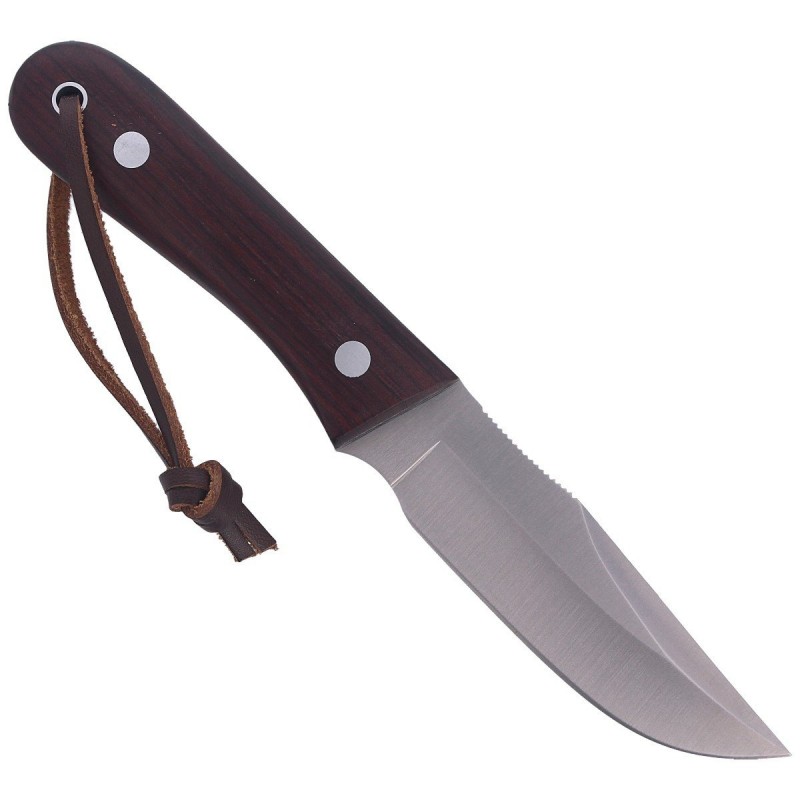 Nóż Muela Bison-9NL Palisander Wood, Satin X50CrMoV15