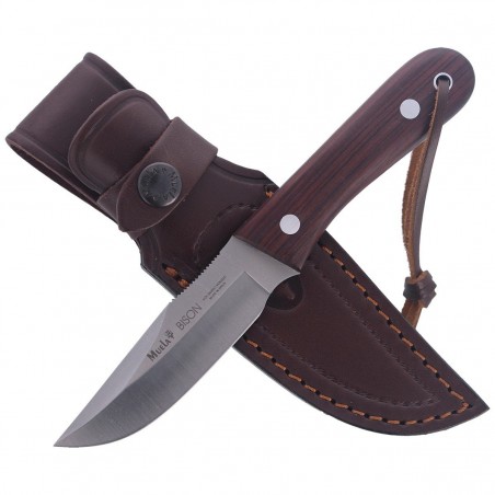Nóż Muela Bison-9NL Palisander Wood, Satin X50CrMoV15 Nóż Muela Bison-9NL Palisander Wood, Satin X50CrMoV15