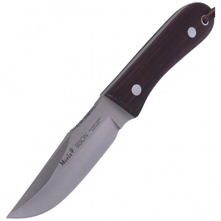 Nóż Muela Bison-9NL Palisander Wood, Satin X50CrMoV15 Nóż Muela Bison-9NL Palisander Wood, Satin X50CrMoV15