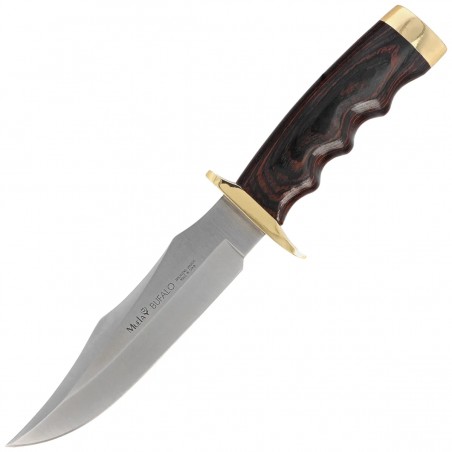 Nóż Muela Bufalo-17R Red Pakka Wood, Satin X50CrMoV15 Nóż Muela Bufalo-17R Red Pakka Wood, Satin X50CrMoV15