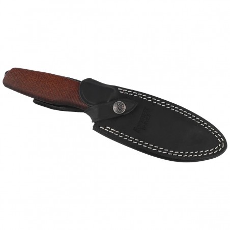 Nóż LionSteel Acha Natural Burlap Micarta, Black Stonewashed M390 by Molletta (AH B BLN) Nóż LionSteel Acha Natural Burlap Micarta, Black Stonewashed M390 by Molletta (AH B BLN)