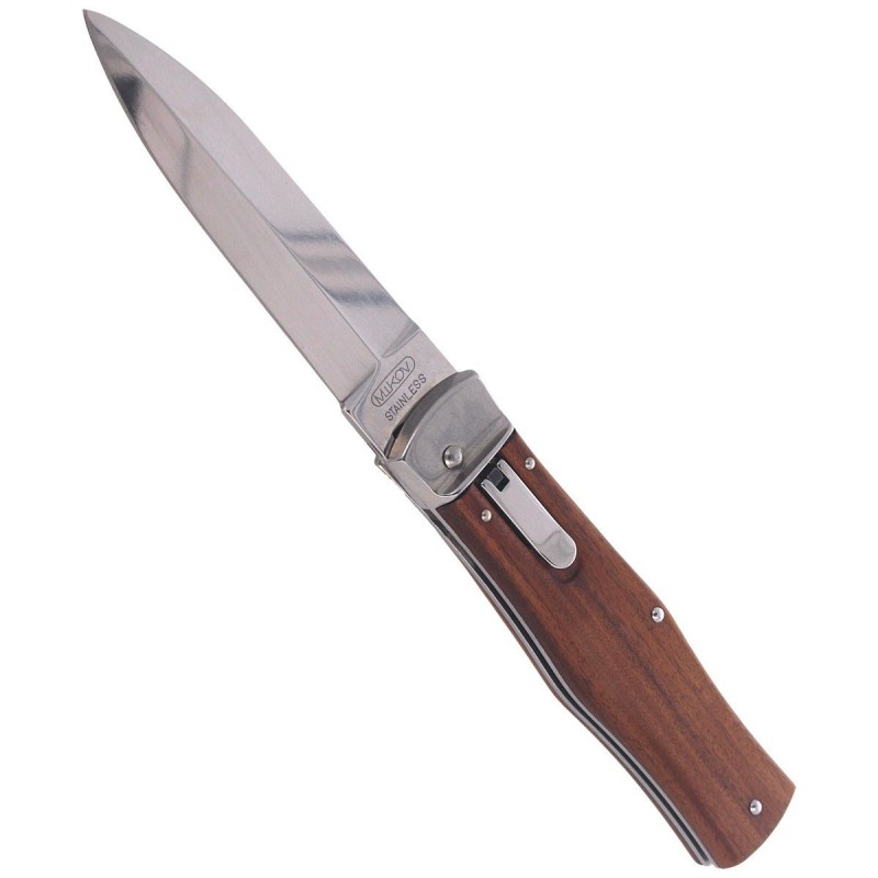 Nóż sprężynowy Mikov Predator Palisander Wood (241-ND-1/KP)