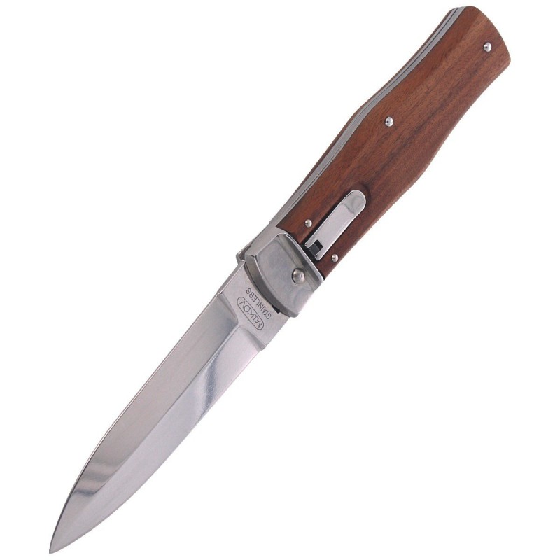 Nóż sprężynowy Mikov Predator Palisander Wood (241-ND-1/KP)