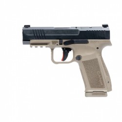 Pistolet Canik METE MC9 LS kal. 9 mm czarny/FDE Dual