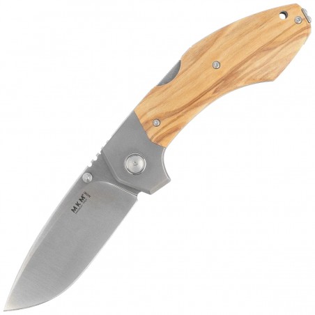 Nóż składany MKM Hero Olive Wood, Satin M390 by Tommaso Rumici (MK HR-OT) Nóż składany MKM Hero Olive Wood, Satin M390 by Tommaso Rumici (MK HR-OT)