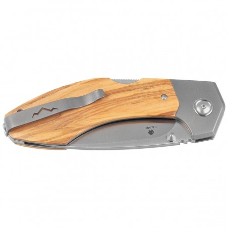 Nóż składany MKM Hero Olive Wood, Satin M390 by Tommaso Rumici (MK HR-OT) Nóż składany MKM Hero Olive Wood, Satin M390 by Tommaso Rumici (MK HR-OT)